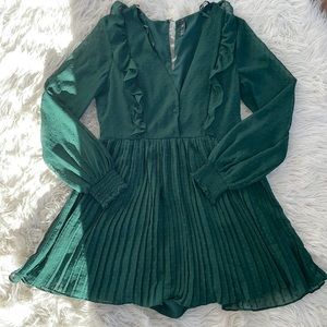 Zara Forest Green Romper/Playsuit